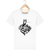 Coeur original T-shirt love is not dead