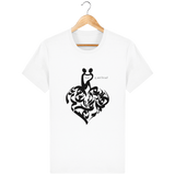 Coeur original T-shirt love is not dead