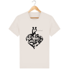 Coeur original T-shirt love is not dead