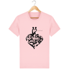 Coeur original T-shirt love is not dead