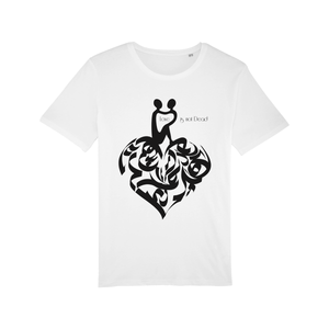 T-shirt coeur original love is not dead