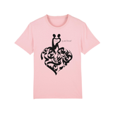 T-shirt coeur original love is not dead